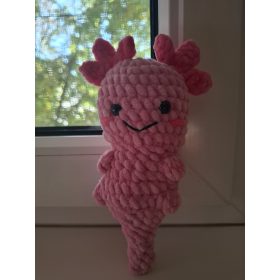 Axolotl, sötét rózsaszín