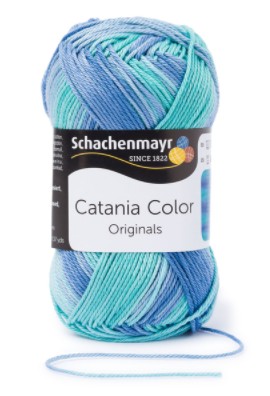 Catania Color, 226 - türkizkék-kék melír
