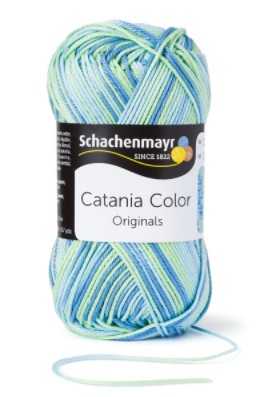 Catania Color, 53 - kék-zöld melír