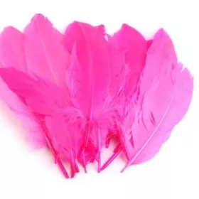 Dekorációs toll, 18cm-es - pink