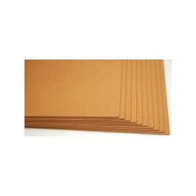 Dekorgumi lap, A/4-es - 2mm - barna