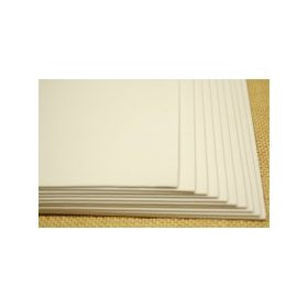 Dekorgumi lap, A/4-es - 2mm - fehér