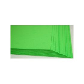 Dekorgumi lap, A/4-es - 2mm - fűzöld