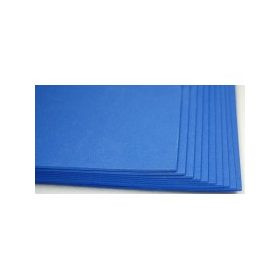Dekorgumi lap, A/4-es - 2mm - kék