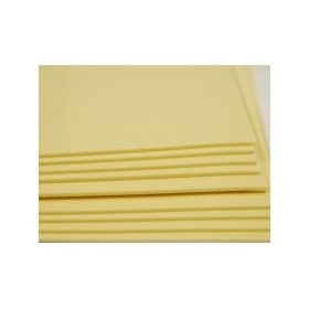 Dekorgumi lap, A/4-es - 2mm - natúr