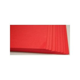 Dekorgumi lap, A/4-es - 2mm - piros