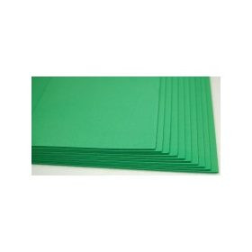 Dekorgumi lap, A/4-es - 2mm - zöld