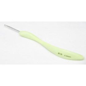 Ergonómikus horgolótű alumínium fejjel, 3mm-es