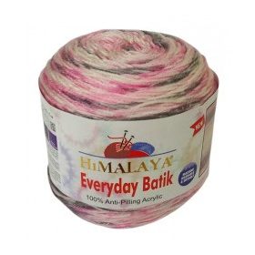 Everyday Batik, 74201 - rózsaszín-szürke-fehér melír