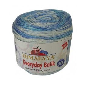 Everyday Batik, 74206 - kék-törtfehér melír