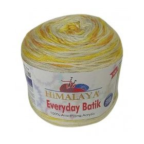 Everyday Batik, 74210 - sárga-törtfehér melír