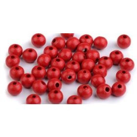 Fagyöngy, 8mm - 30db/csomag - piros