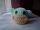 Horgolt Baby Yoda (Grogu) figura