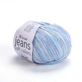 Jeans Soft Colors, 6203 - türkizkék-kék-fehér melír