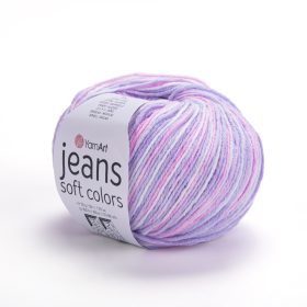 Jeans Soft Colors, 6205 - lila-rózsaszín-fehér melír