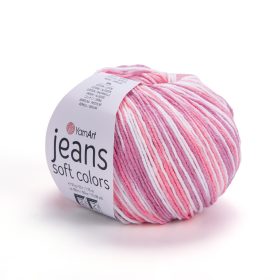 Jeans Soft Colors, 6206 - pink-fehér melír