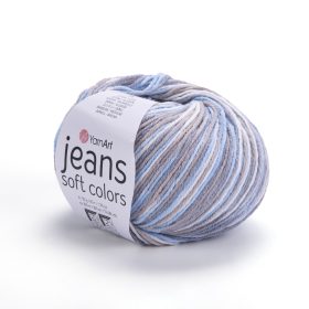 Jeans Soft Colors, 6210 - szürke-kék-fehér melír