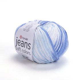 Jeans Soft Colors, 6213 - kék-fehér melír