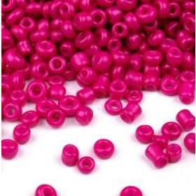 Kásagyöngy, kb. 4mm - 15g - 1050db/csomag - pink