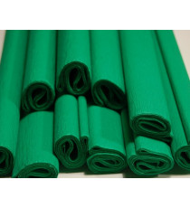 Krepp papír, 1 tekercs - 50x200cm - zöld
