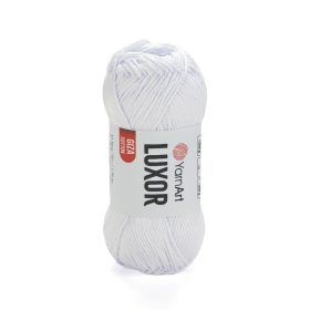 Luxor - 100% mercerizált pamut, 1200 - fehér