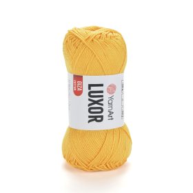 Luxor - 100% mercerizált pamut, 1204 - napsárga