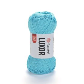 Luxor - 100% mercerizált pamut, 1213 - türkizkék