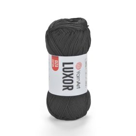 Luxor - 100% mercerizált pamut, 1215 - fekete