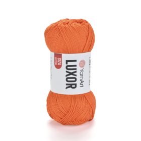 Luxor - 100% mercerizált pamut, 1223 - narancssárga