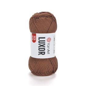 Luxor - 100% mercerizált pamut, 1226 - vöröses barna
