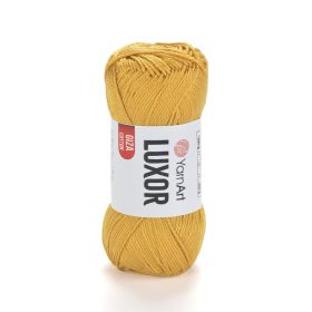 Luxor - 100% mercerizált pamut, 1227 - mustársárga