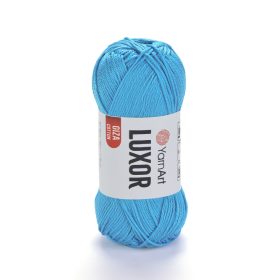 Luxor - 100% mercerizált pamut, 1241 - türkizkék