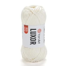 Luxor - 100% mercerizált pamut, 1243 - tejfehér