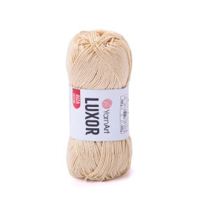 Luxor - 100% mercerizált pamut, 1245 - világos zsemlebarna