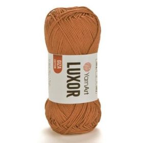 Luxor - 100% mercerizált pamut, 1257 - sötét zsemlebarna