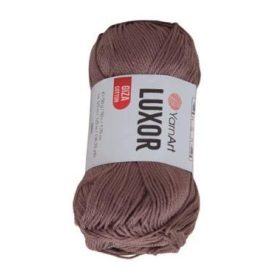 Luxor - 100% mercerizált pamut, 1259 - kakaóbarna