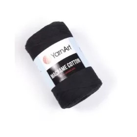 Macrame Cotton, 750 - fekete