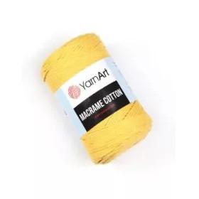 Macrame Cotton, 764 - világos sárga