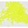 Műanyag gyöngy, 3mm - kb. 400db/csomag - neonsárga