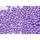 Műanyag gyöngy, 3mm - kb. 400db/csomag -orgonalila