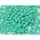 Műanyag gyöngy, 3mm - kb. 400db/csomag - türkizzöld
