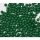 Műanyag gyöngy, 3mm - kb. 400db/csomag - zöld