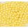 Műanyag gyöngy, 4mm - kb. 250db/csomag - sárga
