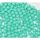 Műanyag gyöngy, 4mm - kb. 250db/csomag - türkizzöld