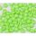 Műanyag gyöngy, 6mm - kb. 50db/csomag - almazöld