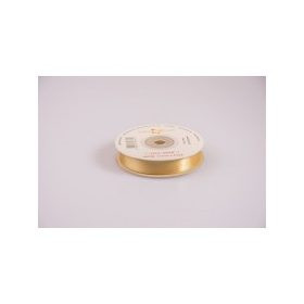 Szatén szalag, 12mmx23m - arany