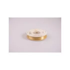 Szatén szalag, 12mmx23m - arany