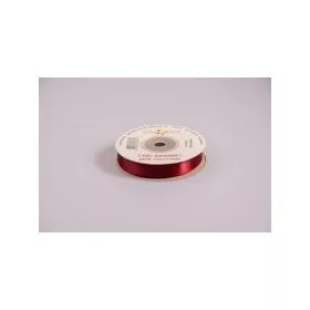 Szatén szalag, 12mmx23m - bordó
