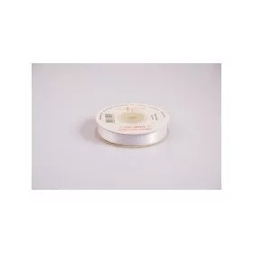 Szatén szalag, 12mmx23m - fehér