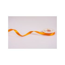 Szatén szalag, 12mmx23m - narancssárga